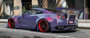 GTA 5 Nissan Vehicle Mod: GTR Widebody Mega (Image #2)