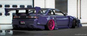 GTA 5 Nissan Vehicle Mod: Silvia LIT Widebody (Image #2)