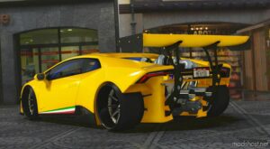 GTA 5 Lamborghini Vehicle Mod: Hurracan 2JZ Twin Turbo (Image #2)