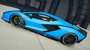 GTA 5 Lamborghini Vehicle Mod: Sian (Image #2)