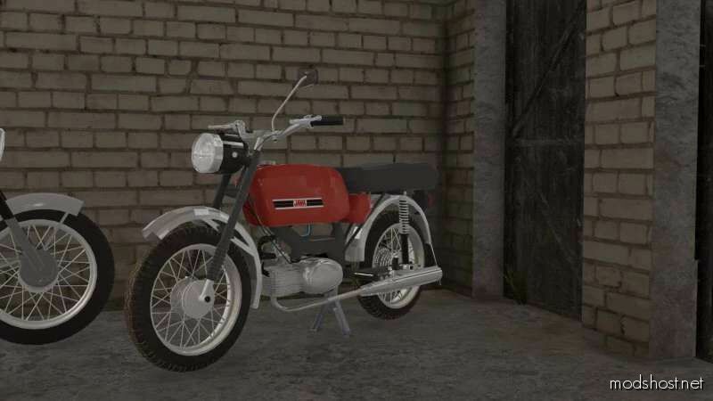 FS22 Vehicle Mod: Jawa Mustang 50 (Featured)