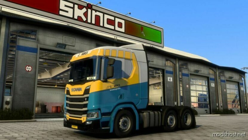 ETS2 Mod: Skinpack Combex Bouwlogistiek (Featured)