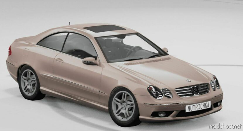 BeamNG Mercedes-Benz Car Mod: Mercedes CLK 55 AMG (Featured)