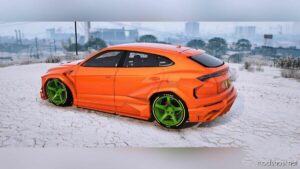 GTA 5 Lamborghini Vehicle Mod: Urus Widebody (Image #4)