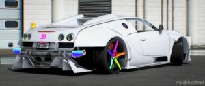 GTA 5 Bugatti Vehicle Mod: Veyron Widebody Twin Turbo WB Custom (Image #2)