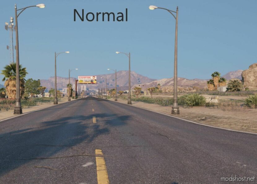 GTA 5 Map Mod: East Joshua Road Street Lights Menyoo / Fivem V1.1 (Featured)