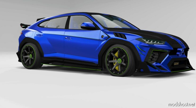 BeamNG Lamborghini Car Mod: Urus 2018-2019 V2.2 0.30 (Featured)