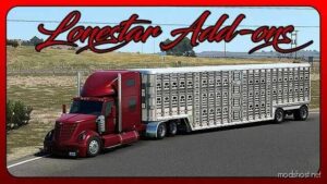 ATS International Part Mod: Lonestar Add-Ons By 55SIX 1.48.5 (Featured)