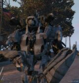 GTA 5 Player Mod: Blackout Transformers Movie 2007 Add-On PED V3.0 (Image #4)