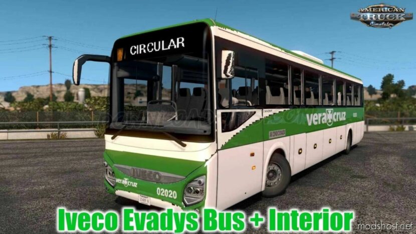 ATS Iveco Bus Mod: Evadys Line 13M V1.0.21.49 1.49 (Featured)