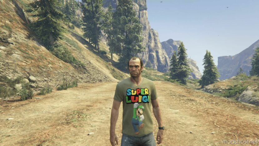 GTA 5 Player Mod: Super Mario Clothing Re-Texture Pack V1.0.1 (Featured)