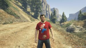 GTA 5 Player Mod: Super Mario Clothing Re-Texture Pack V1.0.1 (Image #2)