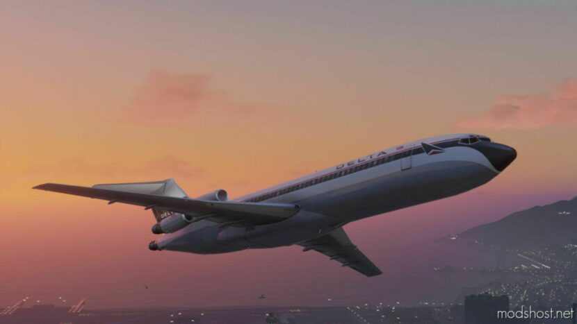 GTA 5 Vehicle Mod: Boeing 727-200 (Passenger & Cargo) Add-On V2.0 (Featured)