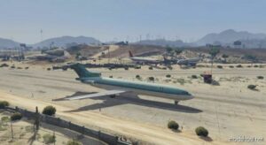 GTA 5 Paint Mod: Boeing 727-200 Mexican Liveries (23) Texture MOD (Mexico Retro 90’s) V Final (Image #5)