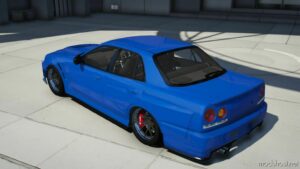 GTA 5 Nissan Vehicle Mod: Skyline ER 34 (Image #3)