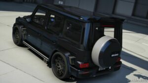 GTA 5 Mercedes-Benz Vehicle Mod: Brabus G700 (Image #3)