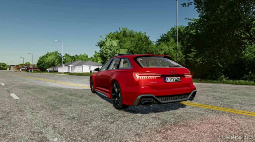 FS22 Audi Car Mod: RS6 V1.1 (Featured)