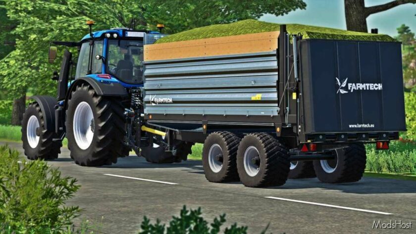 FS22 Mod: Farmtech Superfex 1200 Manure Spreader/Trailer (Featured)