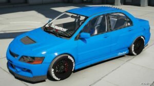 GTA 5 Mitsubishi Vehicle Mod: Lancer Evolution 9 (Featured)