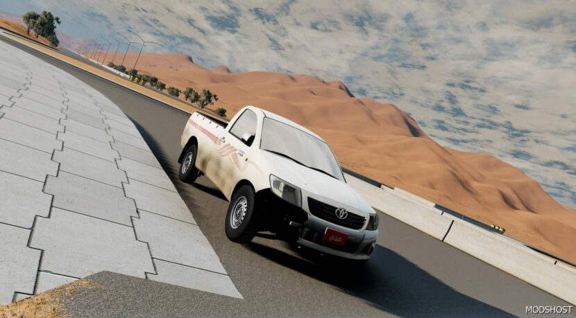 BeamNG Toyota Car Mod: Hilux 2013 0.30 (Featured)