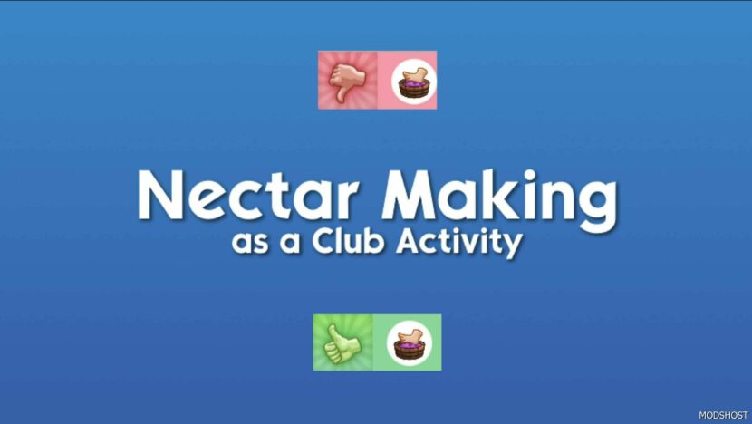 Sims 4 Mod: Club Activity: Nectar Making (Featured)