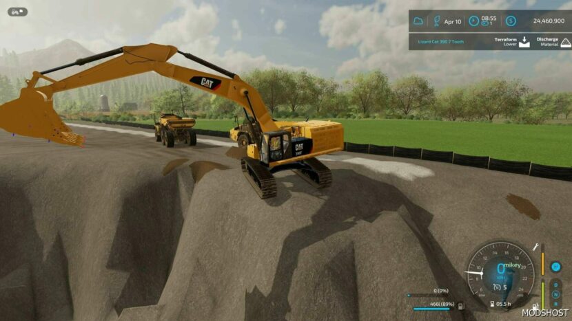 FS22 Caterpillar Forklift Mod: CAT 390 (Featured)