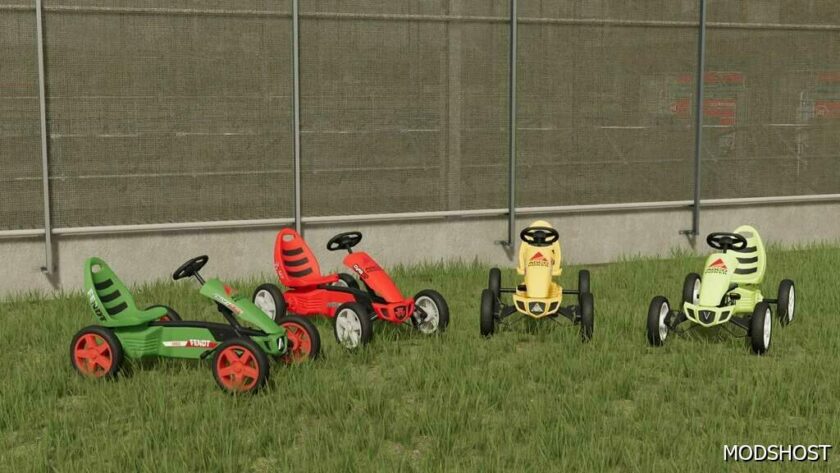 FS22 Car Mod: Agco Go-Kart (Featured)