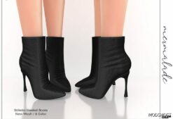 Sims 4 Female Shoes Mod: Stiletto Heeled Boots S257 (Featured)