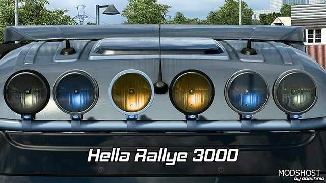 ATS Hella Part Mod: Rallye 3000 1.49 (Featured)