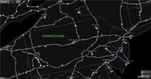 ATS Map Mod: Delaware – NEW Jersey – NEW York Add-On V1.2 1.48-1.49 (Image #4)