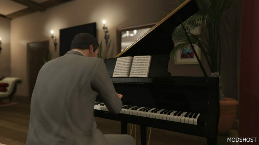 GTA 5 Script Mod: Play The Piano (Featured)