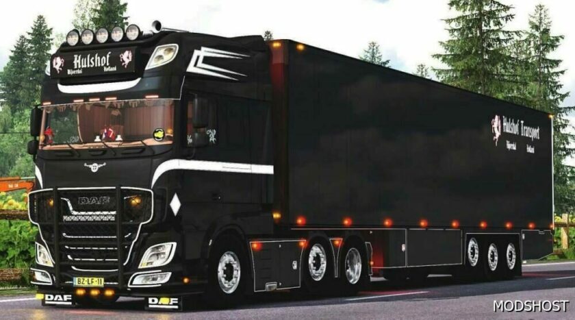 ETS2 Schmitz Truck Mod: DAF XF 106 530 Ragnar Hulshof V.I.P 1.48 (Featured)