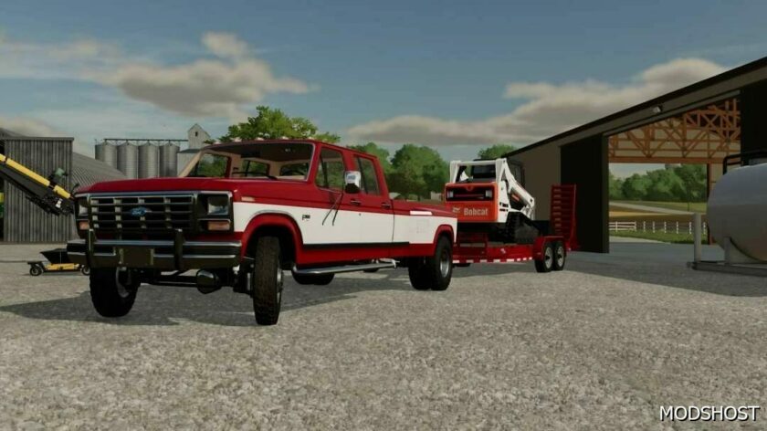 FS22 Ford Car Mod: 1986 Ford F350 Cold Start (Edited) (Featured)