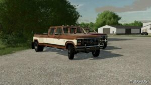 FS22 Ford Car Mod: 1986 Ford F350 Cold Start (Edited) (Image #3)