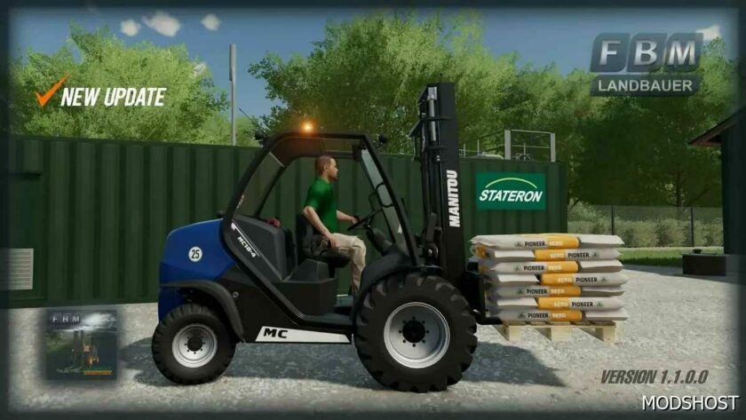 FS22 Forklift Mod: MC 18-4 LE V1.1 (Featured)