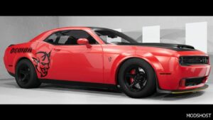 BeamNG Dodge Car Mod: Challenger Rework V5.0 0.30 (Image #3)