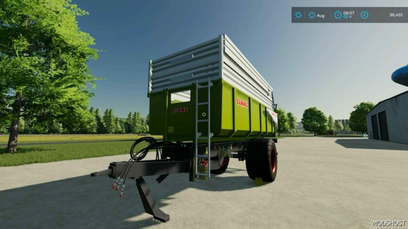 FS22 Claas Trailer Mod: Carat 140TD (Featured)