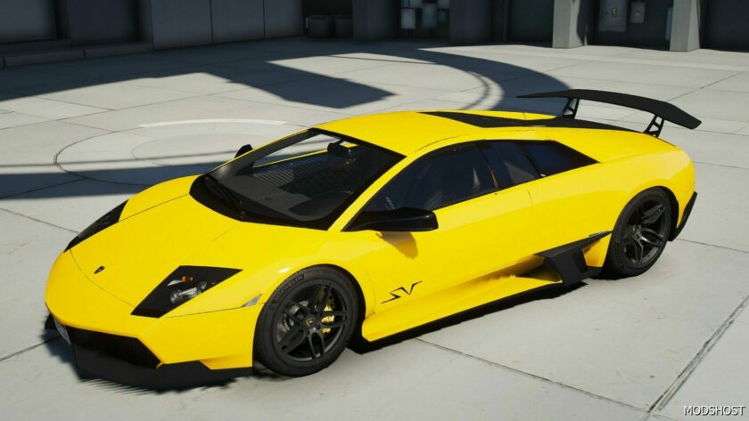 GTA 5 Lamborghini Vehicle Mod: Murcielago LP670-4 SV (Featured)