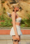 GTA 5 Player Mod: Angel Costume V2.0 (Image #3)