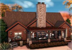 Sims 4 Mod: Rothbury House No CC (Image #7)