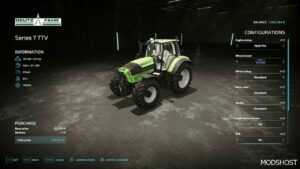 FS22 Deutz-Fahr Tractor Mod: TTV 7 Series IC V1.3 (Image #2)