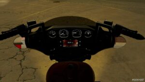 FS22 Vehicle Mod: Harley Streetglide (Image #4)