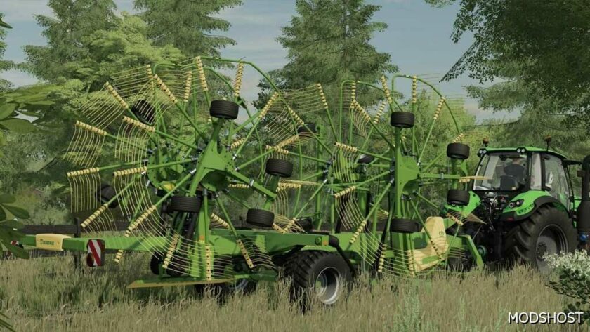 FS22 Krone Tedder Mod: Swadro TC 1370 (Featured)