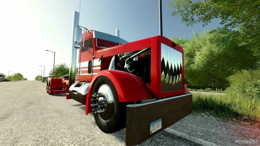 FS22 Peterbilt Truck Mod: 379 Expendable Builtoff (Featured)