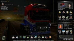 ETS2 Engines Part Mod: Engine + Transmission Pack (Engine 5000HP + Gearbox 22 Shifter) 1.48.5 (Featured)