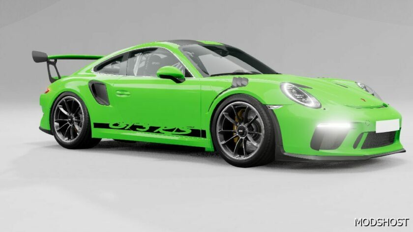 BeamNG Porsche Car Mod: 911 GT3 RS (991) V1.1 0.30 (Featured)