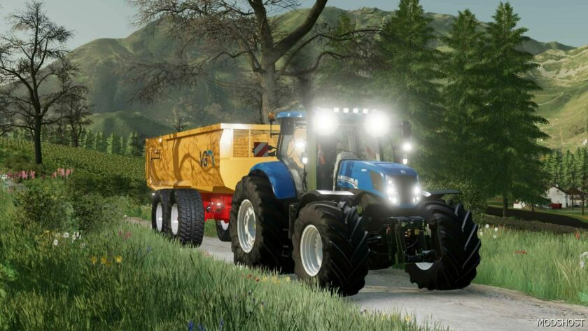 FS22 NEW Holland Tractor Mod: T7AC (Simple IC) (Featured)