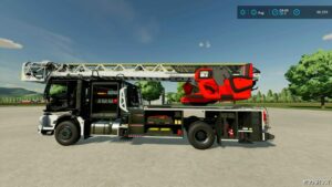 FS22 MAN Truck Mod: M32L-As-Tgs 18510 DLK Magirus (Image #8)