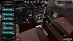 ATS Kenworth Mod: W900 Interior Addons (With CAM) V4.4 1.48.5 (Image #4)