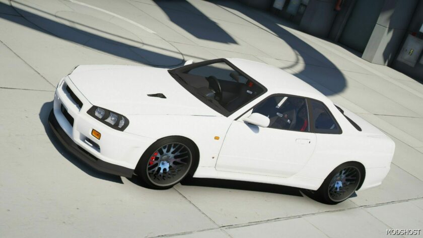 GTA 5 Nissan Vehicle Mod: Skyline R34 Forgiato (Featured)